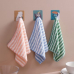 작은이미지: 흡수력 물결무늬 핸드 타올 극세사 다용도 행주 거실 욕실 주방 세차 #2