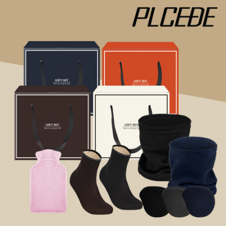 플씨드 폴라폴리스 넥워머 + 왕 귀마개 + 방한덧신 + 다용도 손난로 4종세트 #3