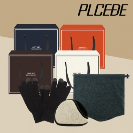 플씨드 전사 귀마개 + 전사 넥워머 + 무지니트터치장갑 3종 세트 #2