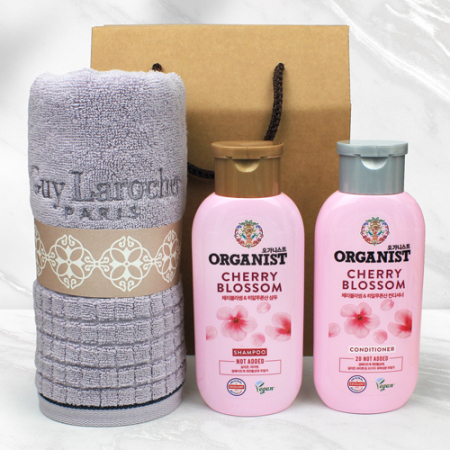 기라로쉬 큐브 세면타올+LG 오가니스트 샴푸+컨디셔너 #3