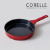 작은이미지: 코렐 코디네이츠 무쇠 애슐리 레드 22cm 프라이팬 원형 (레드, 무광블랙, 아이보리) #2