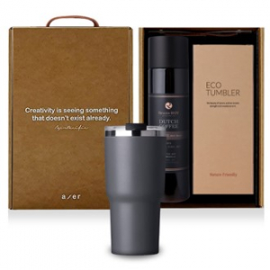 레스쁘리 고급 마이티텀블러 세트 H (텀블러500ml+더치커피)