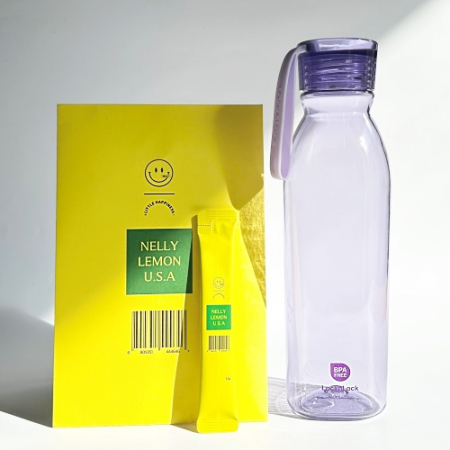 센트포유 넬리 레몬즙 스틱 + 락앤락 트라이탄 보틀 550ml 세트 NLB2 #2