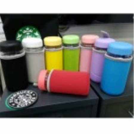 네오플랜 보틀파우치 블랙 500ml, 핸디 물통 손잡이 물병 파우치 주머니 350ml 500ml #2