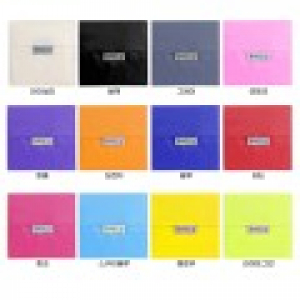 샤/단색무지 심플 포켓 장바구니