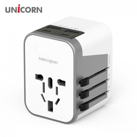 유니콘 TA-1500AC 해외여행용멀티어댑터 4대동시충전 가능 전용파우치 // 200여개국 사용가능 #8