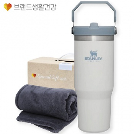 겨울방한(스탠리 플립텀블러887ml+따뜻하고 부드러운 담요) #3
