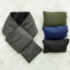 포켓 패딩 목도리 아웃도어 방한 머플러