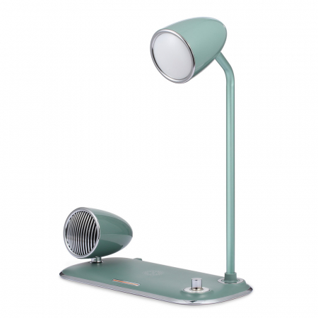 UM2 LED 무드등 15W 고속 무선충전기 블루투스 스피커 UMWH-LEDBT20 그린 #3