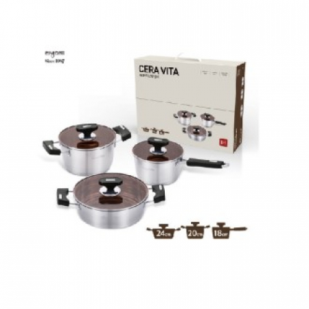 세라비타 인덕션 스텐 냄비 3종 #2