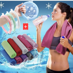 3세대 아이스 넥밴드 넥쿨러+ 쿨링 타올