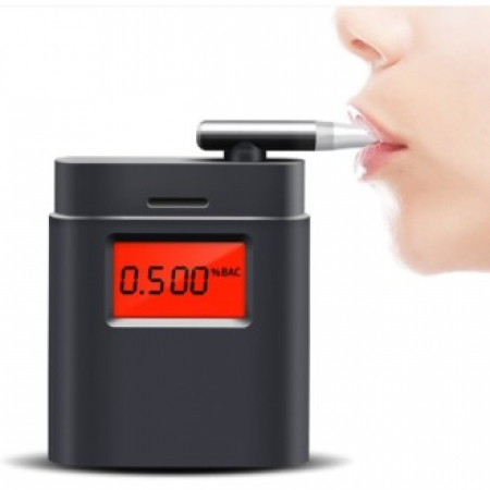 사각 디지털 음주측정기 알콜 운전 단속기, 비접촉 알콜 측정기A급 차량 안전용품 선물 판촉 사은품 #2