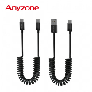 애니존 초고속 충전 스프링 케이블 100w ANY-SC18M-UC