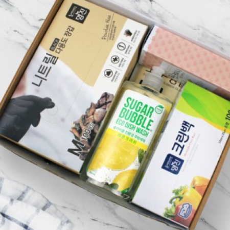 니트릴장갑100 과일나라 핸드크림 주방6종세트 #2