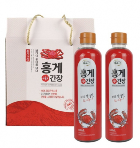 선물용 설 추석(홍게 간장 500ml 2개)명절선물세트 답례품 #2