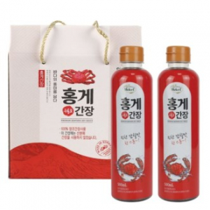 선물용 설 추석(홍게 간장 500ml 2개)명절선물세트 답례품
