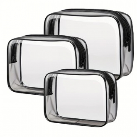 969 여행용 투명 파우치 3종 세트 #2