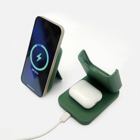 엑스트라 WCP-310 마그네틱 무선 충전 보조배터리+폴딩 스탠드 애플, 갤럭시워치 겸용 #5