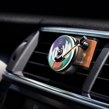 파인큐브 레트로 우드 LP턴테이블 차량용 방향제 #3