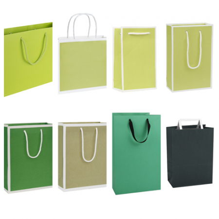 그린색 쇼핑백 #3