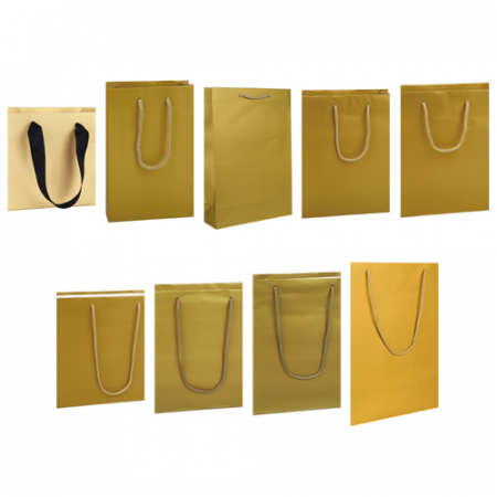 럭셔리 금색 쇼핑백 #3