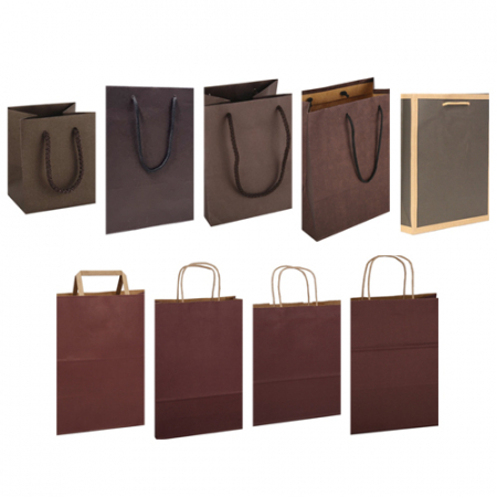 밤색 종이 쇼핑백 #3