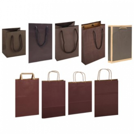 밤색 종이 쇼핑백 #2
