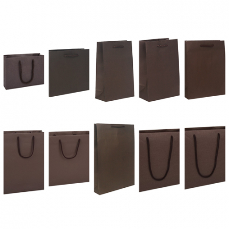 엠보 브라운 쇼핑백 #3